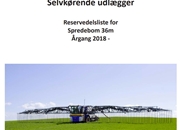 Spredebom - Reservedele årgang 2018